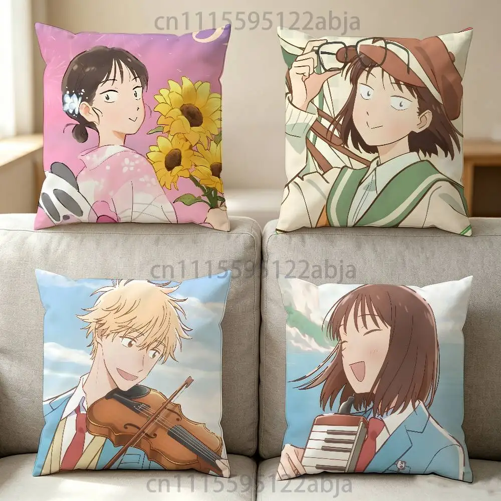 MitsuShima S-Skip and Loafer Throw Pillow Case Decoration Bed Custom Square Pillowcase Pad Cover