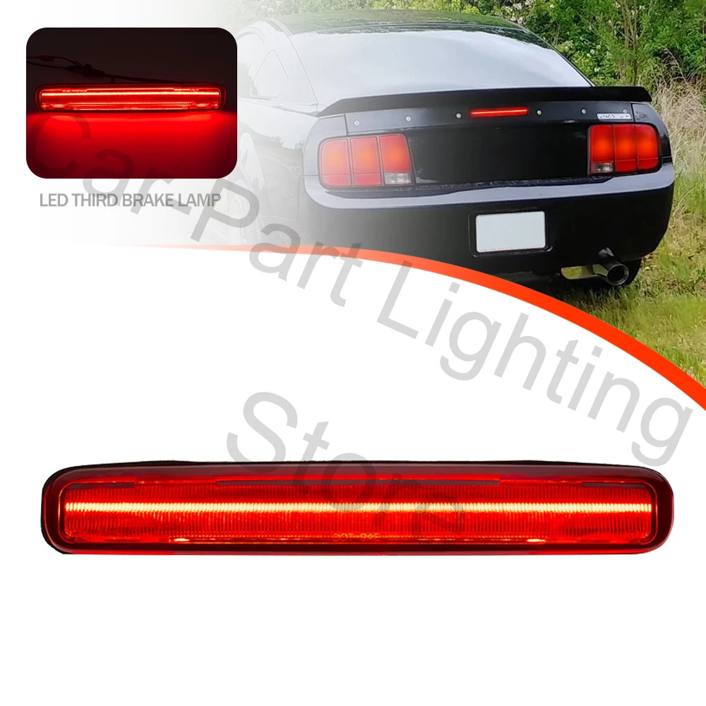 For 2005-2009 Ford Mustang LED high mount brake stop light 3rd third brake light