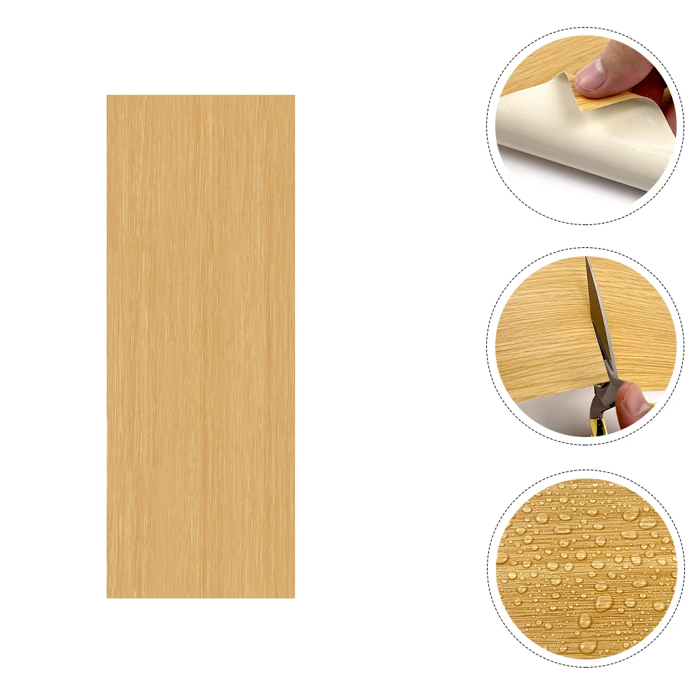 

Wood Grain Waterproof Pvc Floor Tiles Adhesive Vinyl Flooring Stickers Peel Stick Kitchen Balcony Garden Supplies Home Laminate