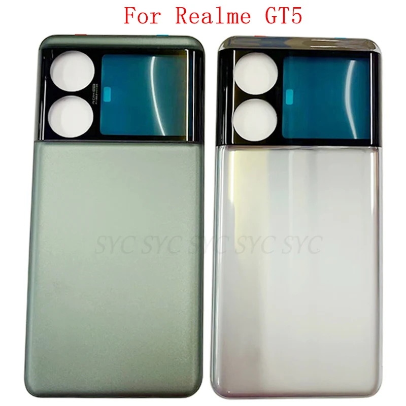 

Original Battery Cover Rear Door Case Housing For Realme GT5 Back Cover with Logo Repair Parts