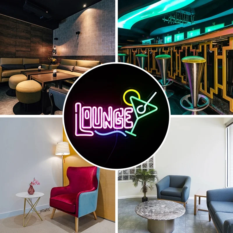 Open Welcome Bar Neon LED Sign USB Powered Room Wall Decoration For Pub Bar Club Men's Cave Party Restaurant Shop Sign Lights