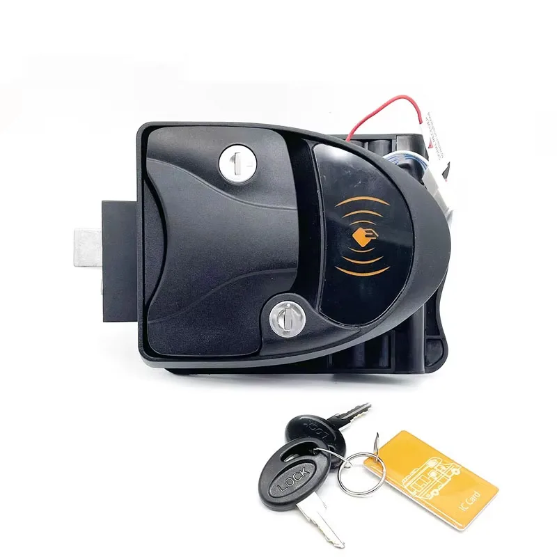 

Premium Heavy Duty RV Door Lock Keyless Password Entry IC Remote Control & Steel Core Anti-Theft For 5th Wheel Trailers