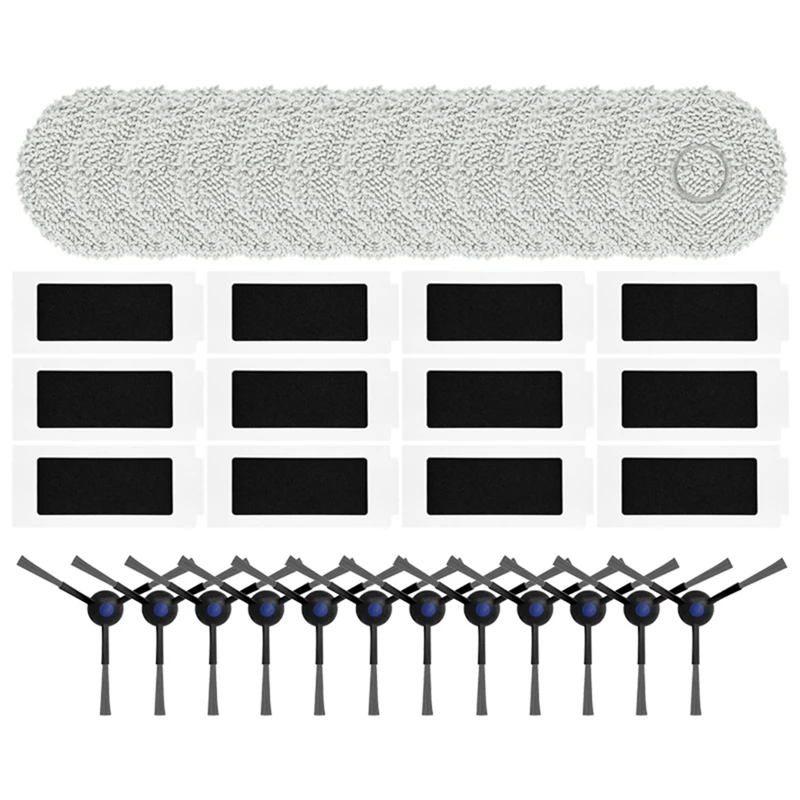 

Compatible For Ecovacs Debot T30 Pro/T30 Pro Omni/T30 Max Side Brush Heap Filter Mop Cloth Parts