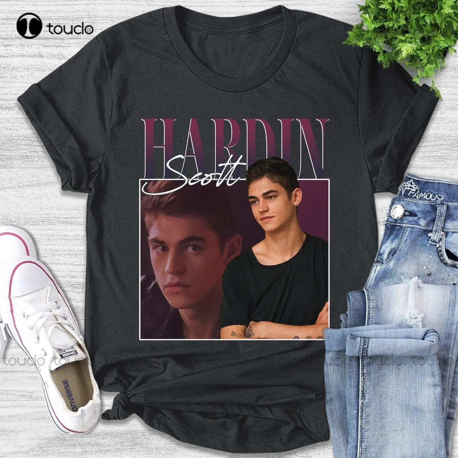 Hardin Scott Unisex T-Shirt Flim Saga Movie Retro Shirt Hardin Scott Funny Tees Women Tshirts Loose Fit Xs-5Xl Christmas Gift