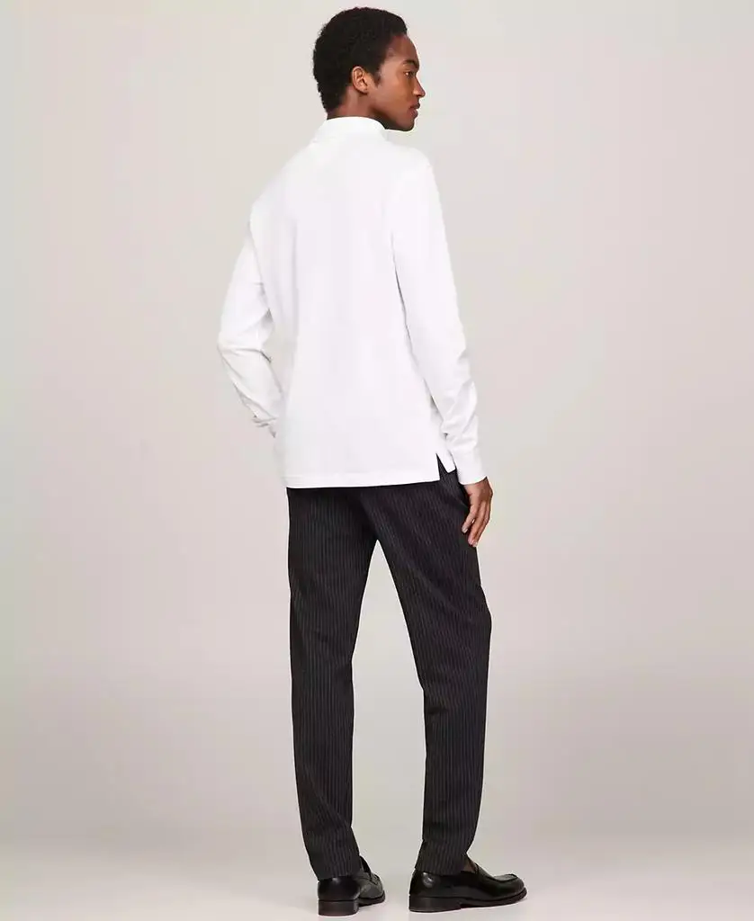 تومي هيلفيغر | قميص بولو رجالي بأكمام طويلة ومناسب عادي لعام 1985 #4