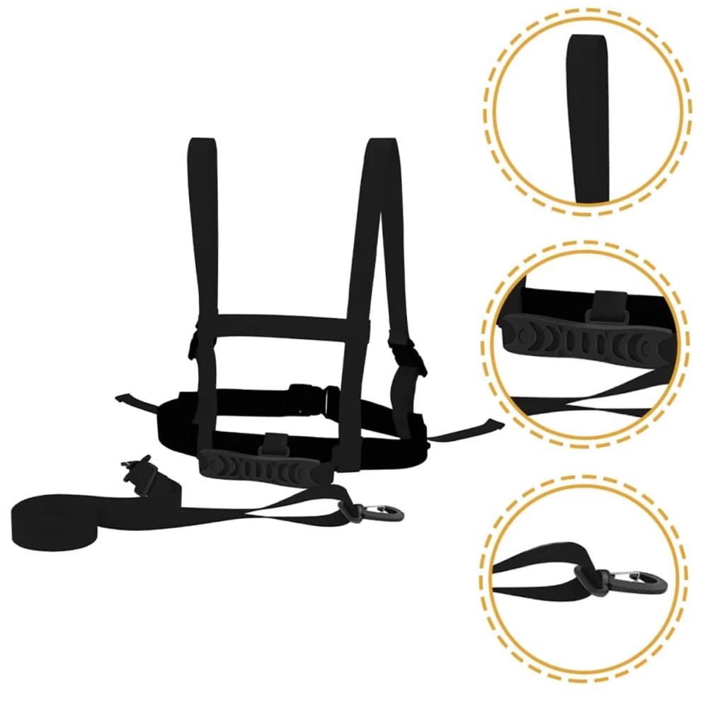 1PCS Kids Ski Training Harness Skiing Trainer Speed Control Teaching Snowboard Safety Belt for Beginner Toddler Skiing Harness