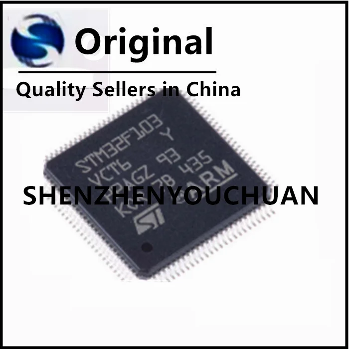 

STM32F103VCT6 32F103VCT6 LQFP-100(14x14) Microcontroller Units (MCUs/MPUs/SOCs) ROHS IC Chipset New Original