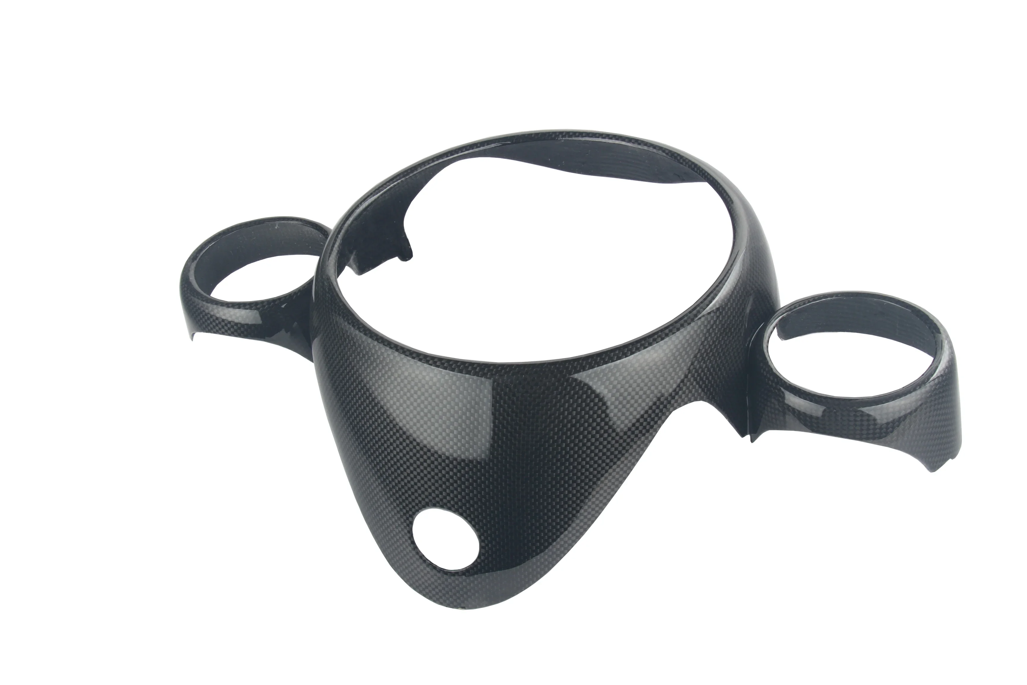 Carbon fiber CAR interior part Clock Surround Cover for Mini R56