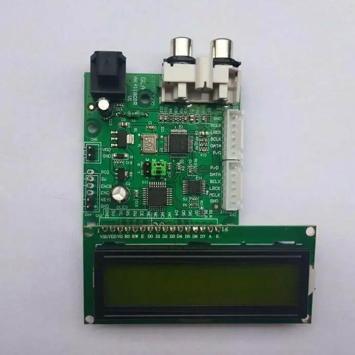 Optical Fiber Coaxial I2s Input Digital Receiving Soft Control AK4118