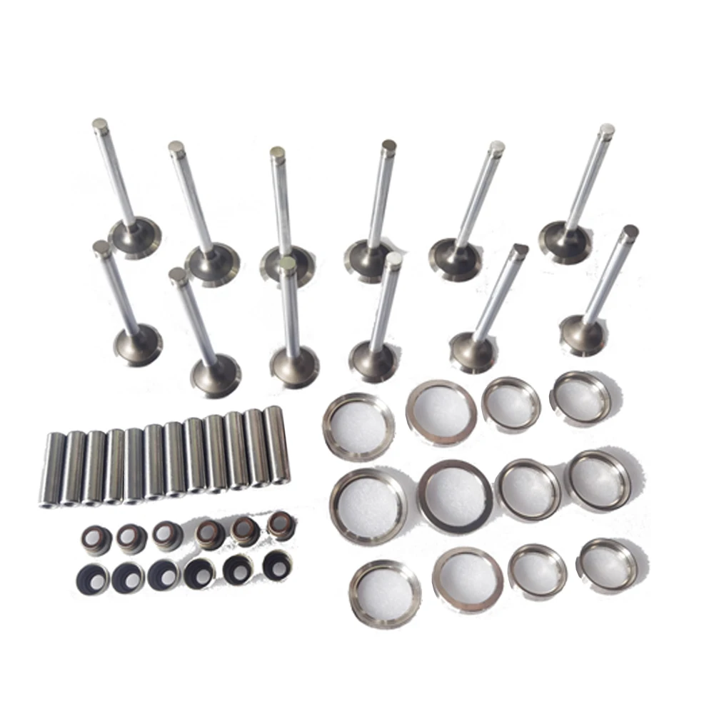 

set of intake and exhaust valves group for Foton Lovol power , engine model 1004TH / 1006TH , part number: