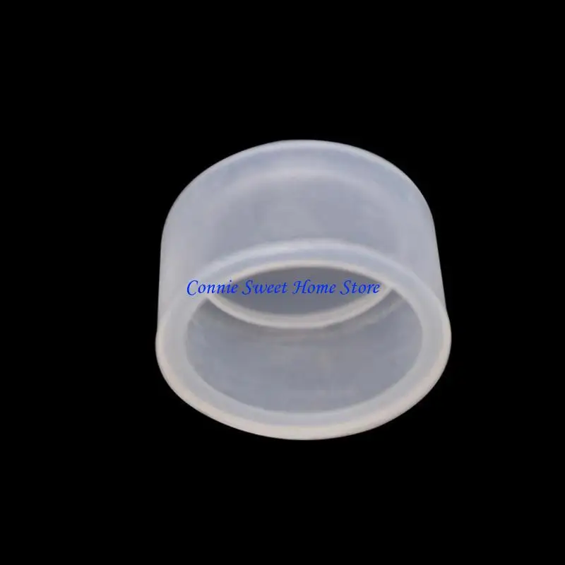 LXAF Clear Silicone Button Protective Cover Round Push Button Switch Protector Dust-proof Cover Nested Install Durable