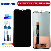 Original UMIDIGI Bison Bison Pro LCD Display+Touch Screen For UMIDIGI Bison 2021 BISON GT LCD Display + Tools + 3M Adhesive