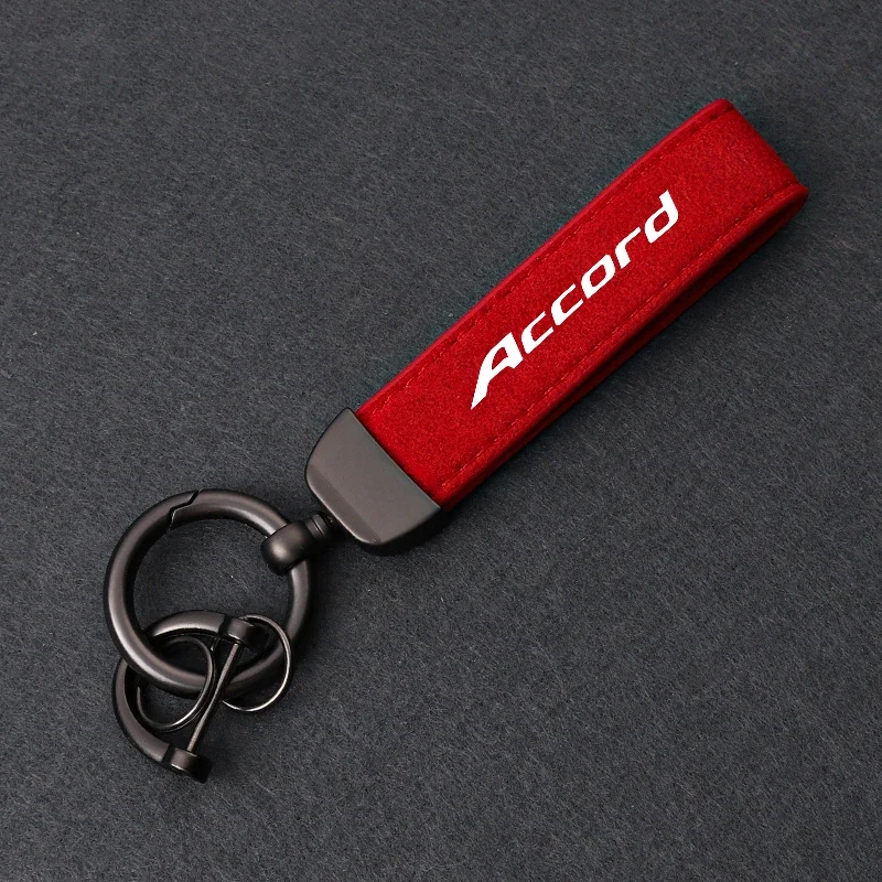 Car Key Keychain Chain Ring Keyring Holder Styling Accessories For Honda ACCORD 7th 8th 9th 10th 2003 2007 2010 2014 2022 2021