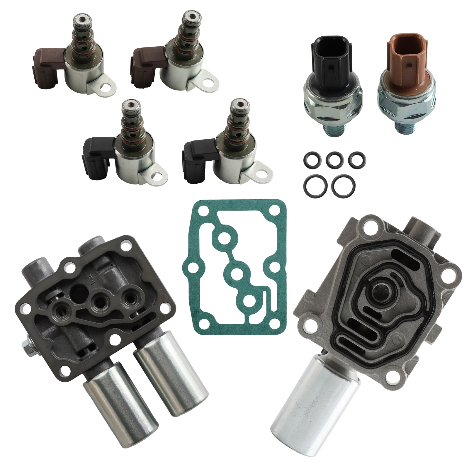 Car Transmission Solenoid Kit 28250-P7W-003 28400-P6H-013 For ACURA CL 1998-2003 MDX  TL For HONDA ACCORD ODYSSEY Auto Parts
