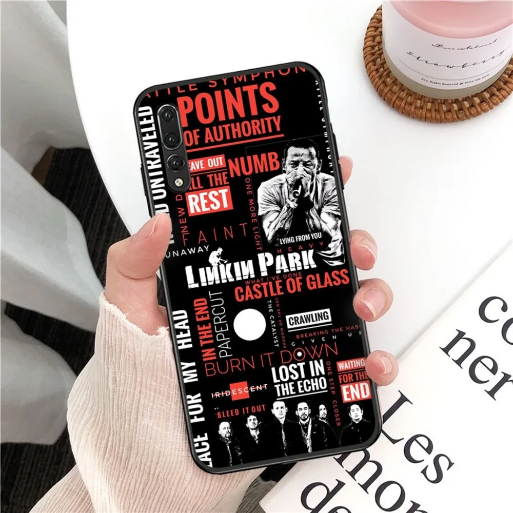 Band L-Linkins Cool P-Parks Phone Case For Huawei P 8 9 10 20 30 40 50 Pro Lite Psmart Honor 10 Lite 70 Mate 20lite