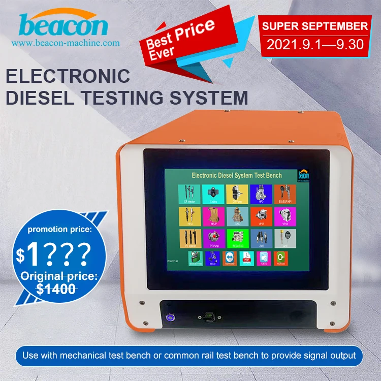 

BEI-A Common Rail Beijing Injector Pump System Controller Software for Bos ch Denso Delphi Cumminss Cat VP37 Injector and Pump