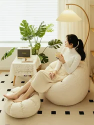 Lazy sofa can lie or sleep, bedroom small sofa, lazy chair, balcony lounge chair, small tatami sofa,Bean Bag Sofas Living Room