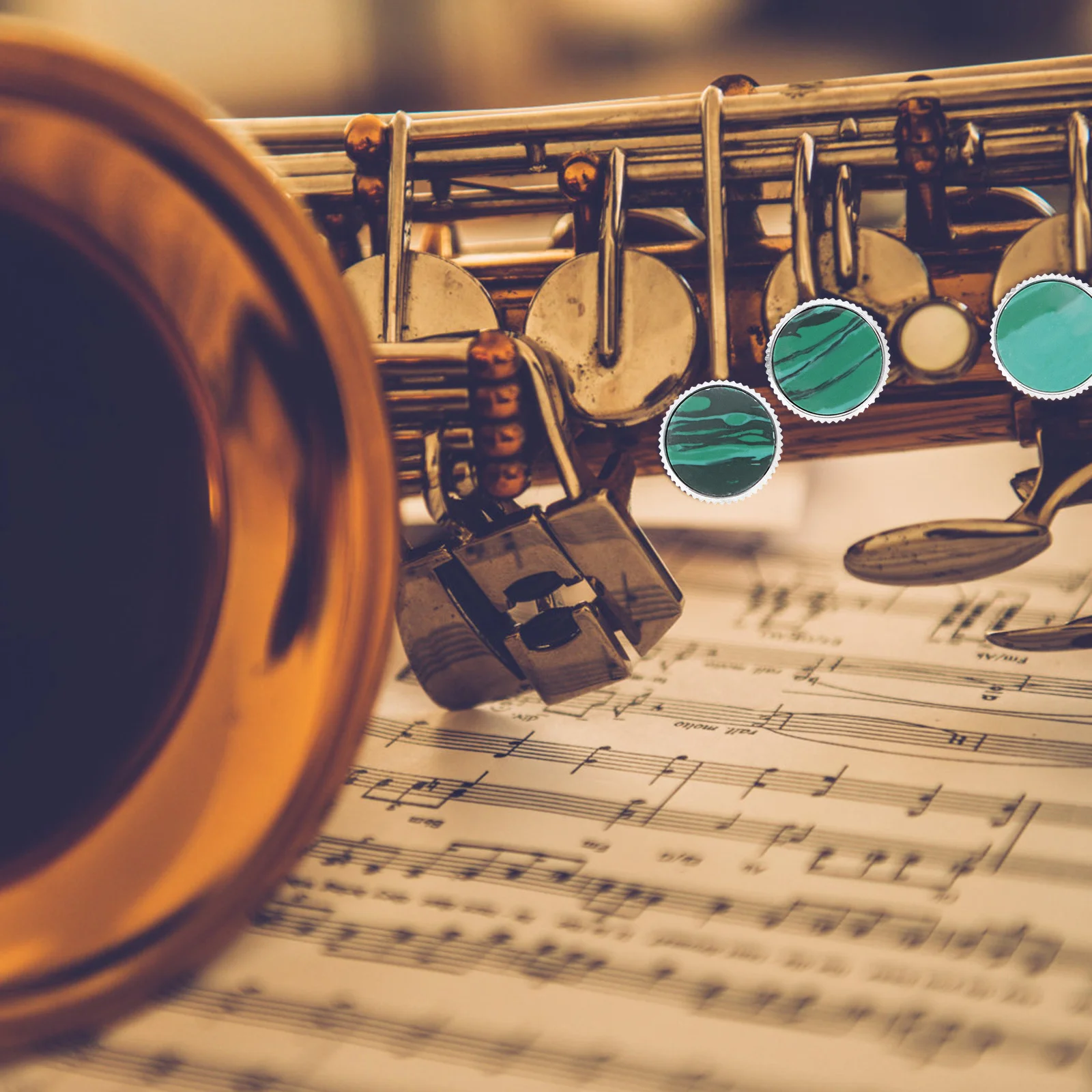 

3Pcs Saxophone Finger Button Set Reliable Repair Solution for Musical Instrument Accessories Sturdy Design Easy to Install