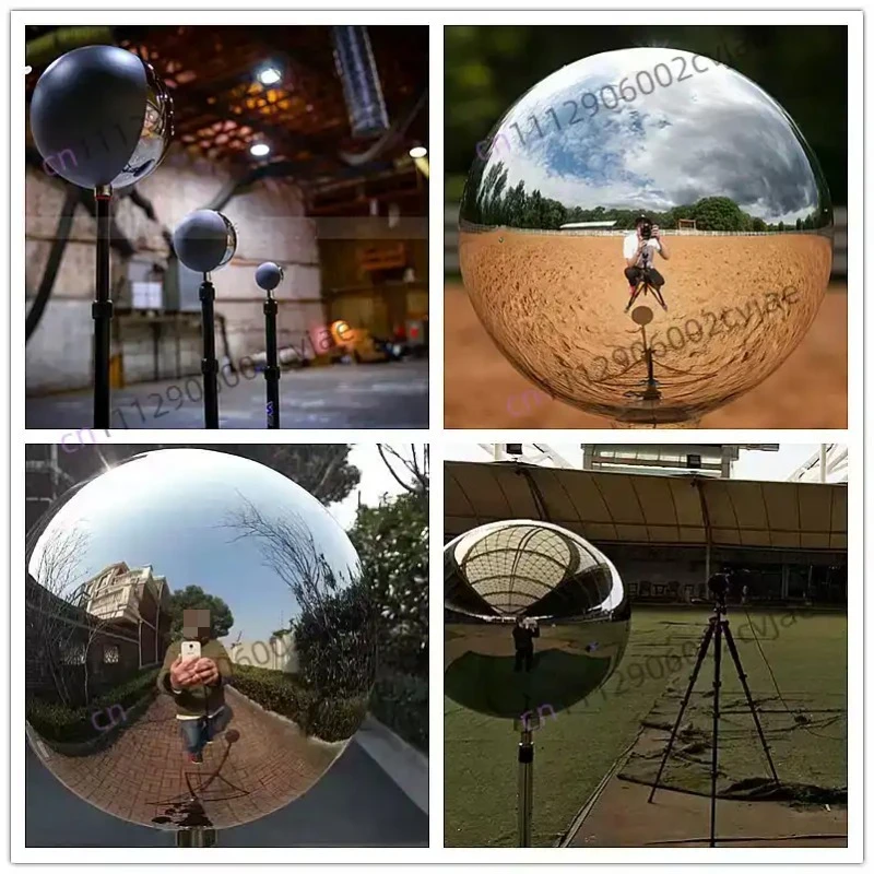 Reflective Sphere for VFX, HDRI 60-250mm, 18% Gray Sphere for Film Production and Shooting.