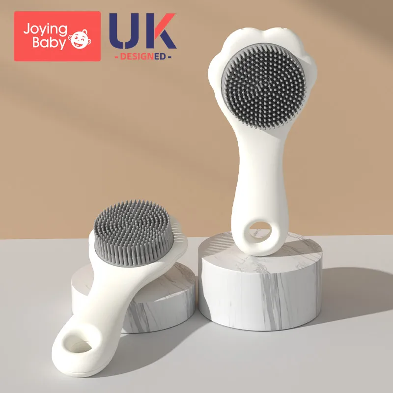 Long Handle Silicone Shampoo Brush Scalp Cleaning Special Hair Washing Tool Massage Anti-Itch Comb