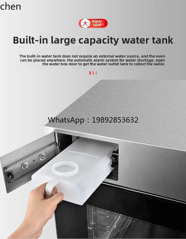 KX multifunctionele 5-plaat stoomoven met grote capaciteit, geïntegreerde machine, elektrische verwarming, universele commerciële stoomoven