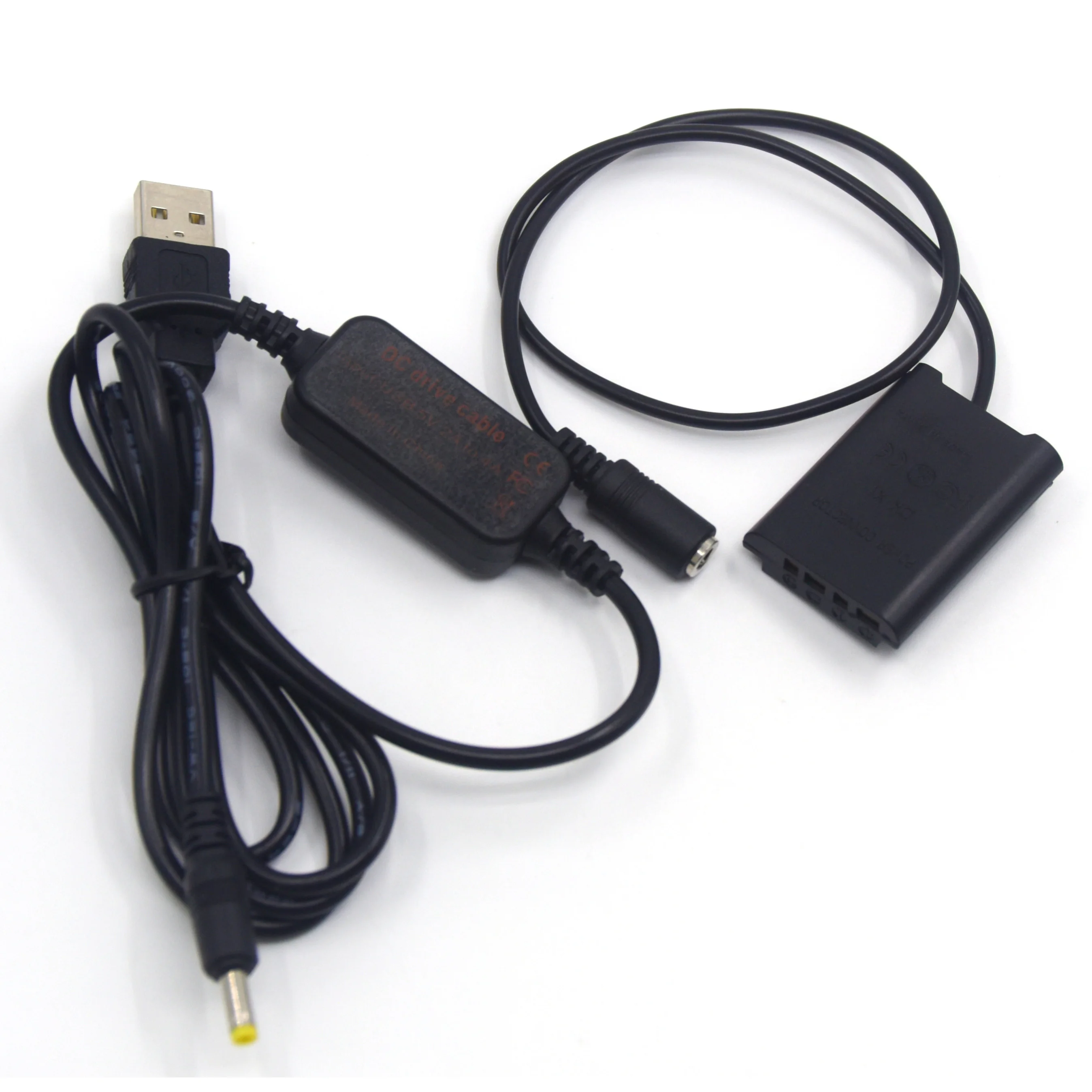 USB DC Power Cable+NP BX1 Dummy Battery DK-X1 DC Coupler for Sony Cybershot DSC RX1 RX1R RX100 II III VI DSC-RX1R HDR-GWP88E
