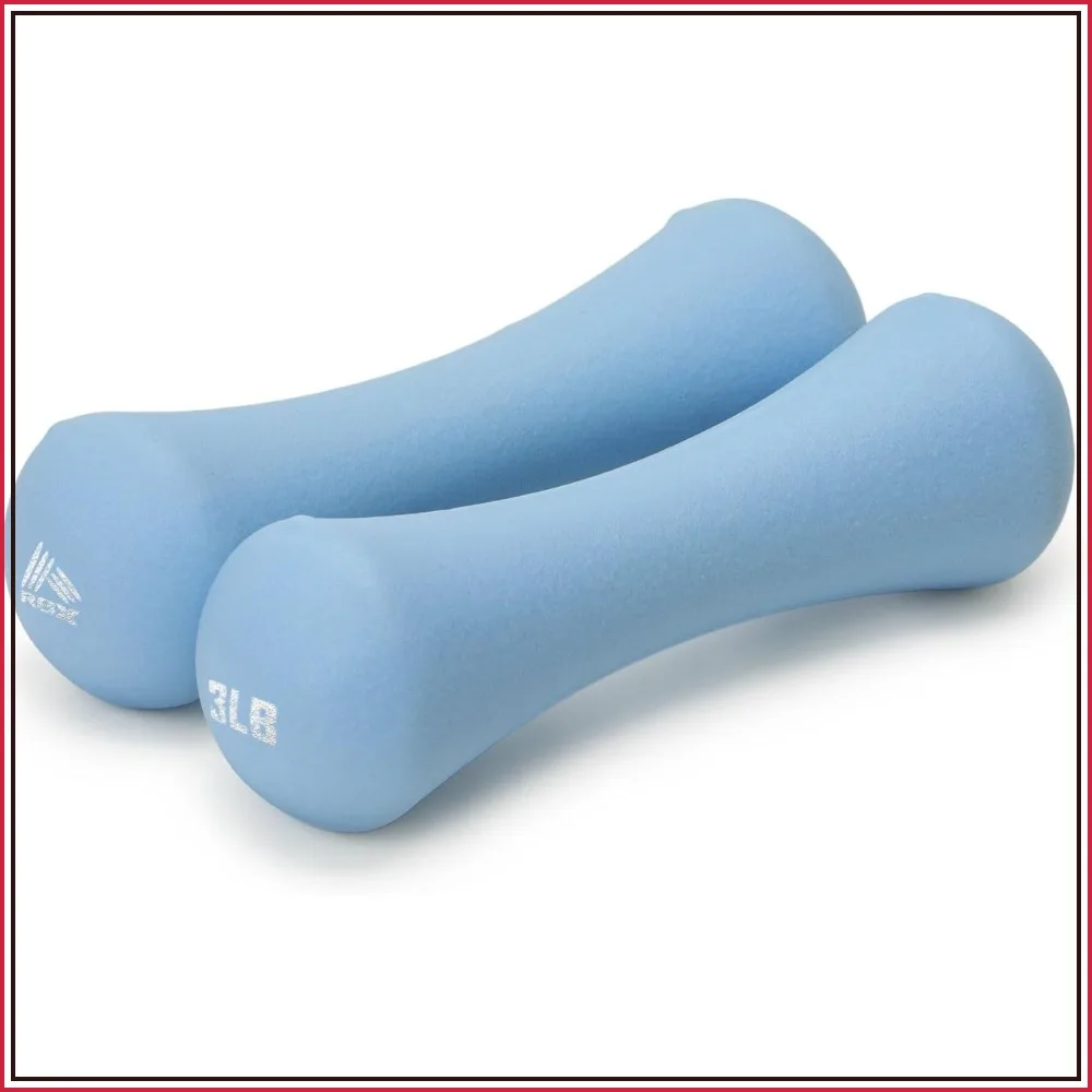 Neoprene Hand Weights for Home Workouts, Cardio & Strength Training, Home Gym Equipment