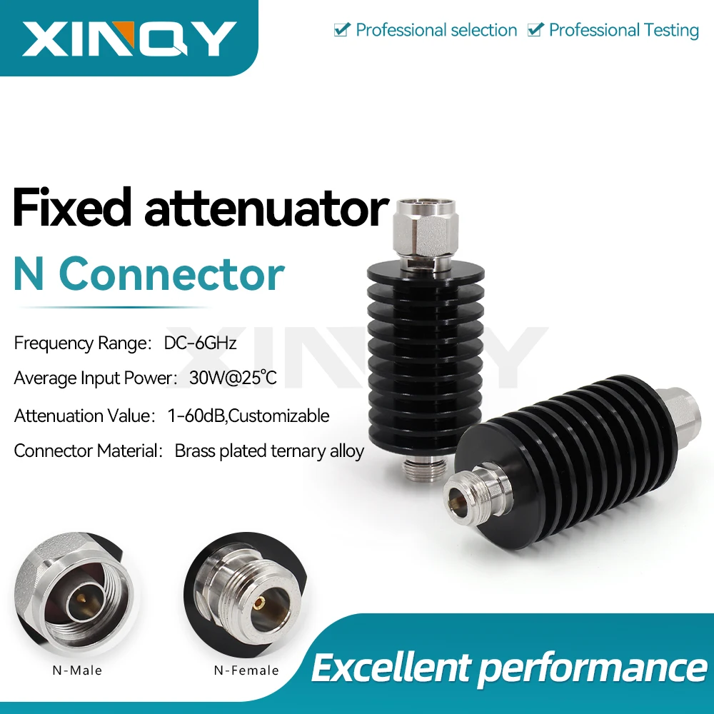 attenuateur-fixe-xinqy-dc-6g-30w-a-tete-n-attenuation-de-signal-rf-1-3-6-10-20-30-40-db