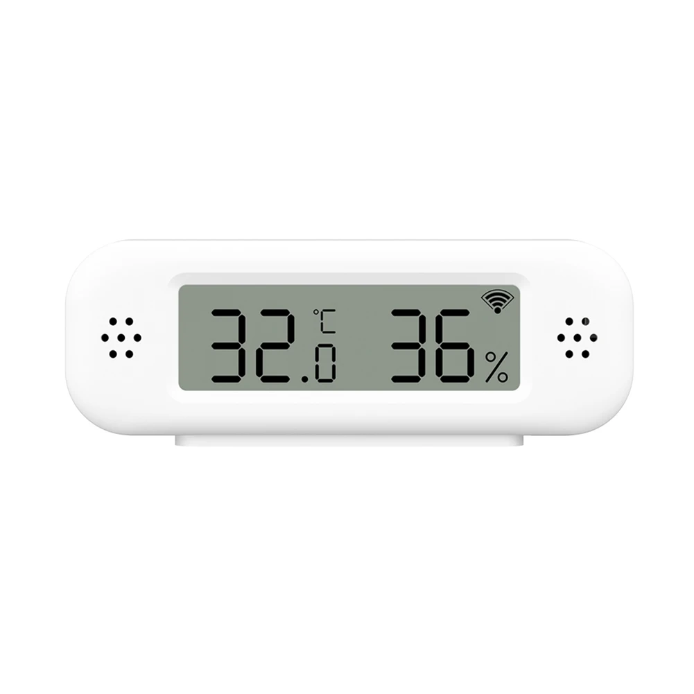 Indoor Thermometer Humidity Monitor Indoor Climate Control Battery Operated For Home Automation App Controlled Hygrometer Device