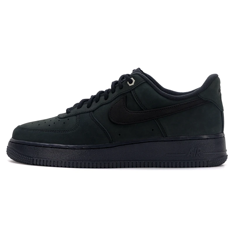 Nike Men's Shoes Air Force 1 07 Wb Sneakers Pure Black Retro Skate Shoes Cj9179-001