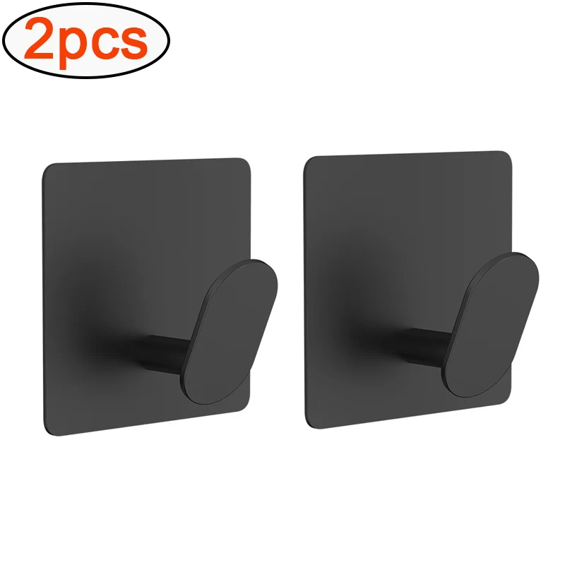 4/1 stücke Edelstahl Bad Robe Haken Klebstoff Wand Haken Handtuch halter Bad Küche Hardware Mehrzweck Aufhänger Haken