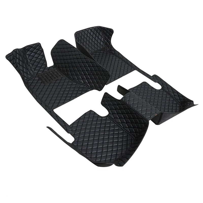 KQXWholesales Car Floor Mats for Volkswagen vw Tiguan Touareg Touran Customization Custom Auto Foot Pads Automobile Carpet Cover