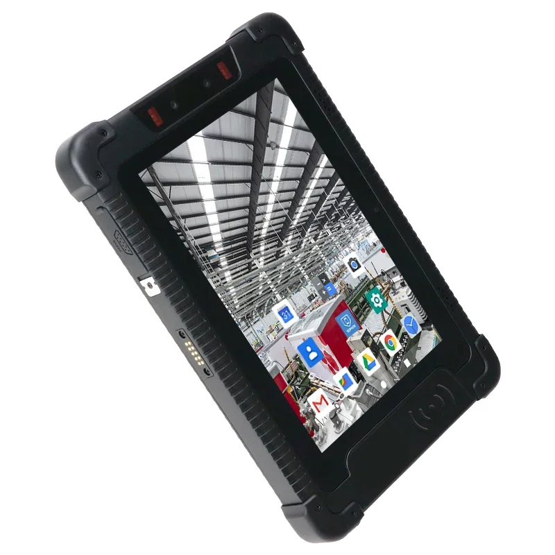 YC-1801B IP65 NFC Tablet MTK6761 Android 9.0 Rugged Industrial Tablet PC USB Type C MTK Waterproof 2gb 1-year Support 760g