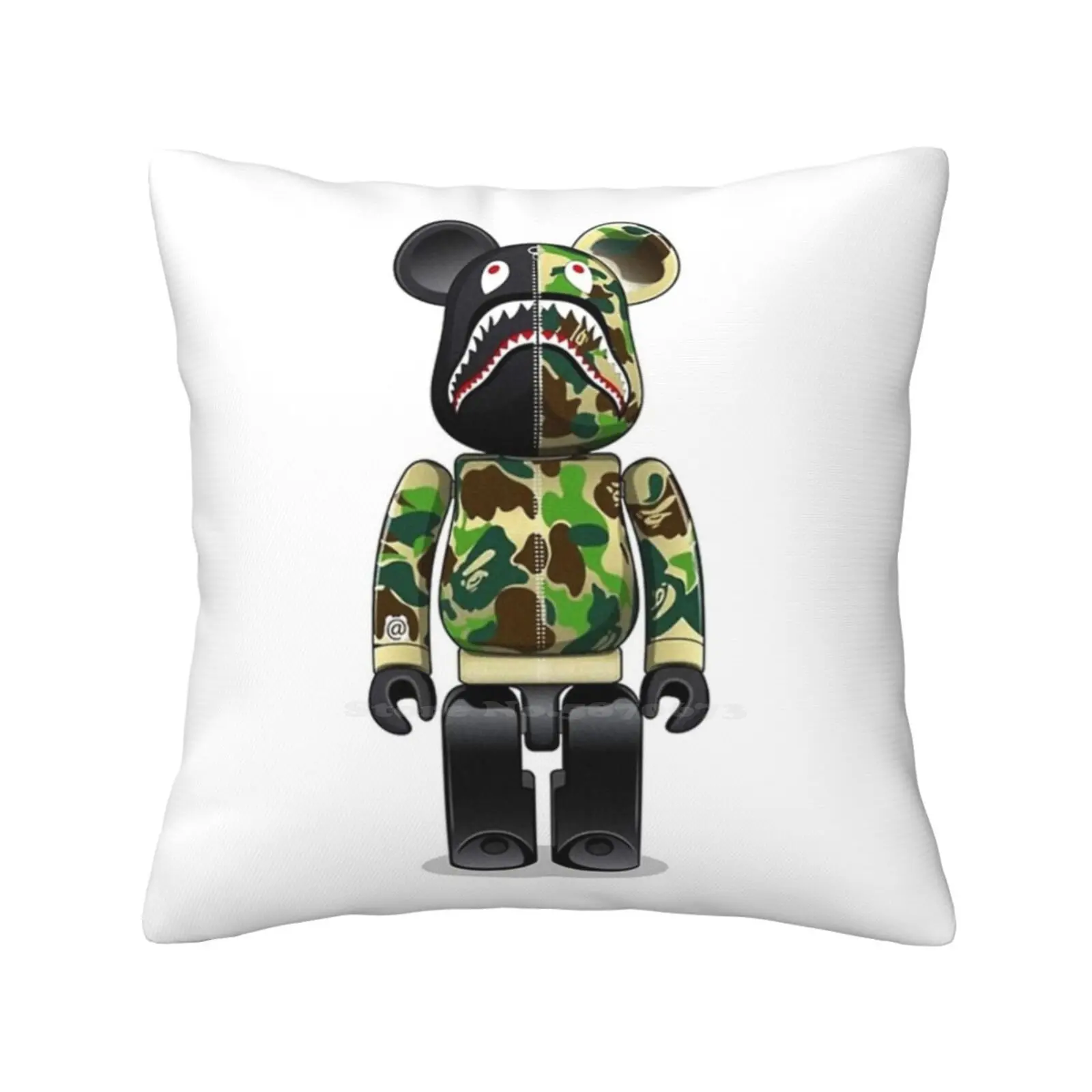 Soldier Top Pillows Case Bedroom Home Decoration Monochroom Bearbrick New Bear Collection Bearbrick Bff Bearbrick Haring