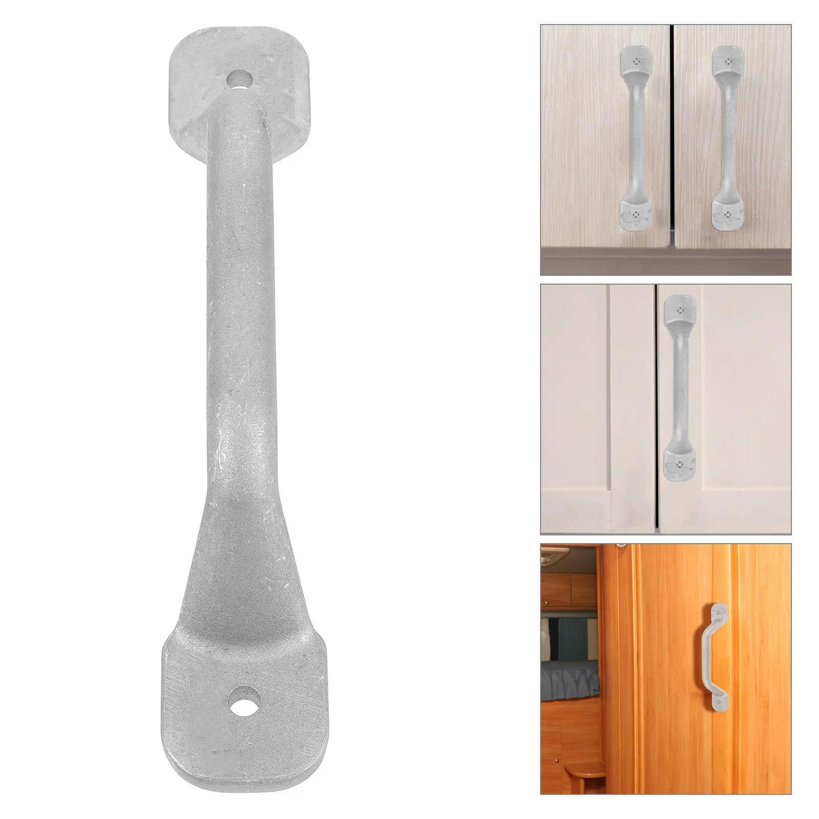 يلقي مقبض ألمونيوم جولة البحرية انتزاع السكك الحديدية لقارب يخت مقطورة شاحنة موتور سطح المنزل الأجهزة المحمولة دائم #1