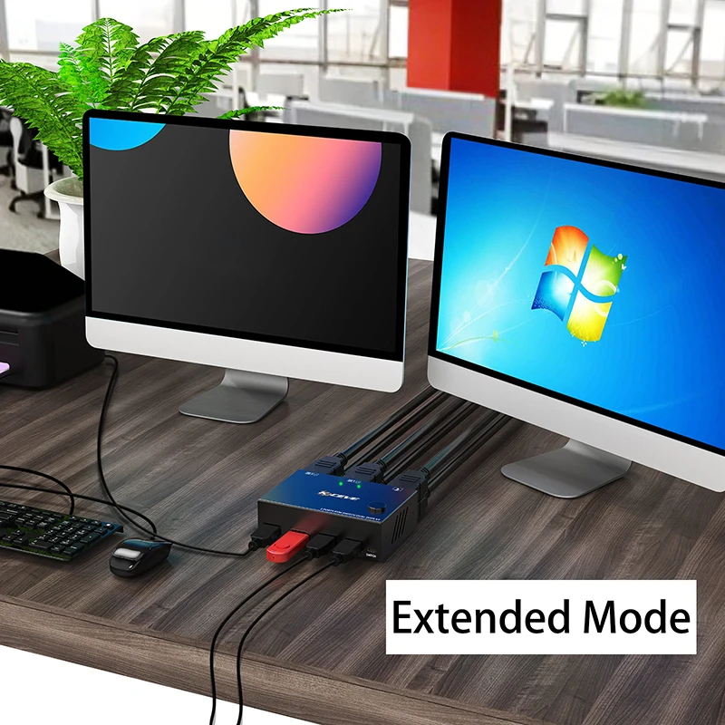 Hdmi互換のUSBランスイッチ、プラグおよび再生スプリッター、kvmゲームスイッチ、拡張画面