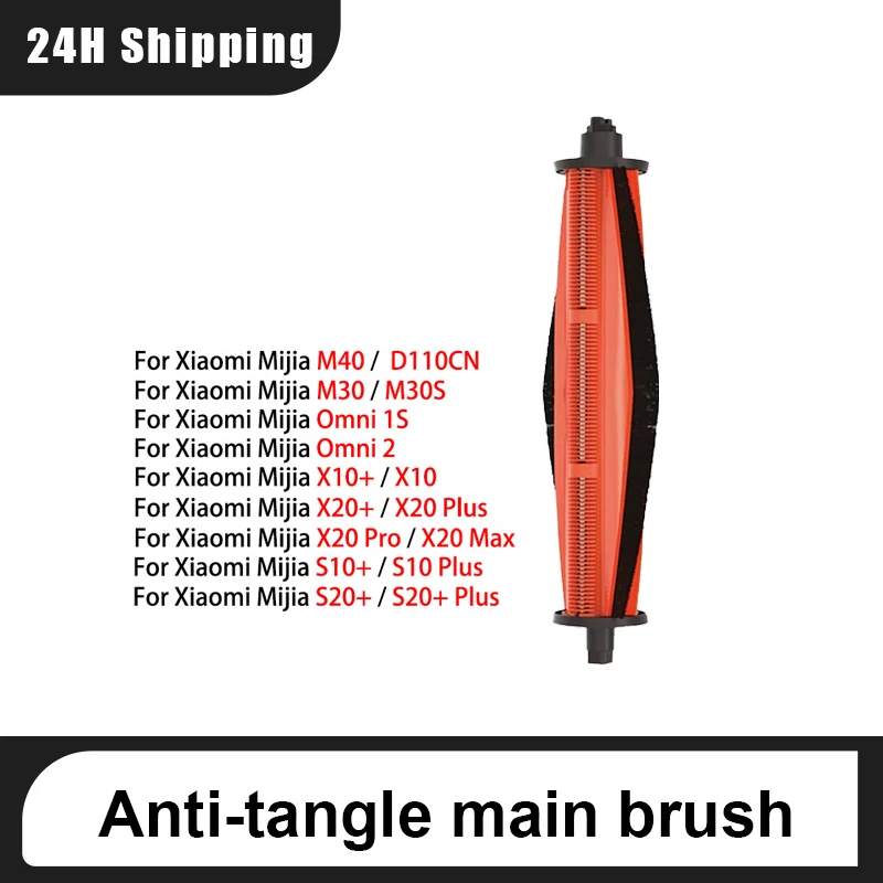 For Xiaomi X20 plus/ X20+/M40/M30S/Omni 1S/Omni 2 Parts Original Cutting Hair Anti-Tangle Roller Brush Accessories
