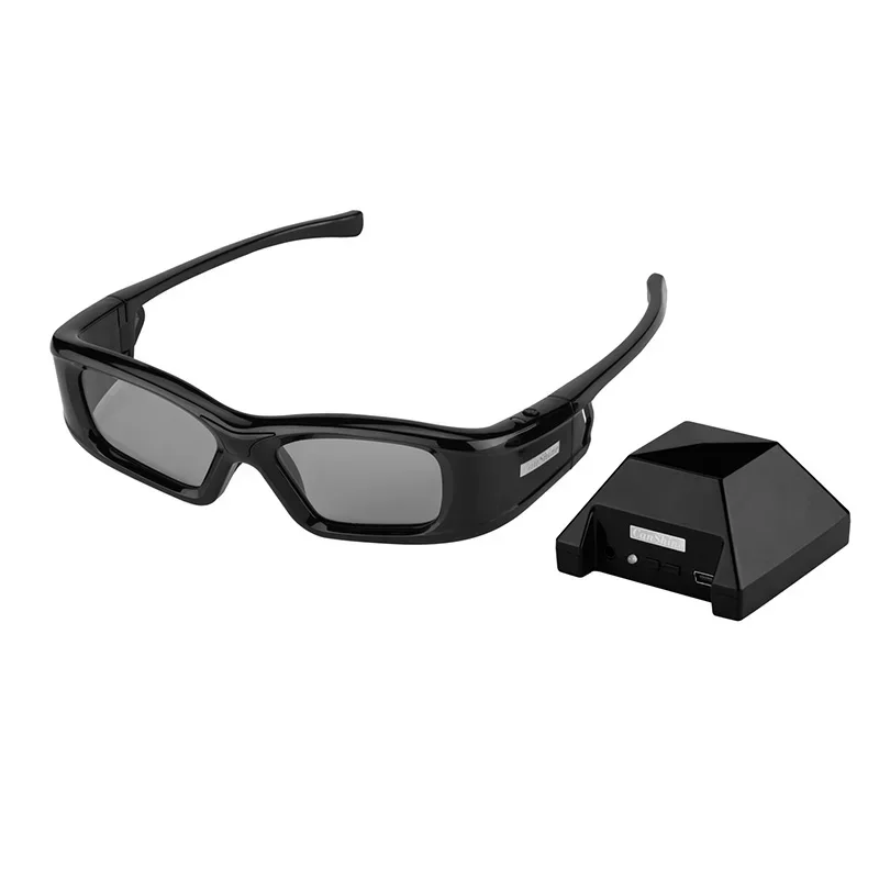 

Computer IR 3D Vision Glasses for Nvidia 3D Vision 120hz LCD Display 5 Hours Using Time Battery 3D Glasses Support Linux