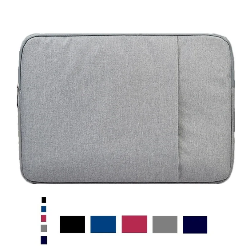 Denim Laptop Sleeve 8-17 Inch Protective Pouch for Notebook Tablet with Padded Interior