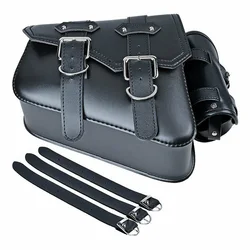 PU Leder Motorrad Satteltaschen Seite Werkzeug Tasche Tasche Gepäck Sattel Tasche Pouch Links/Rechts Für Harley Sportster XL 883 1200 48 72