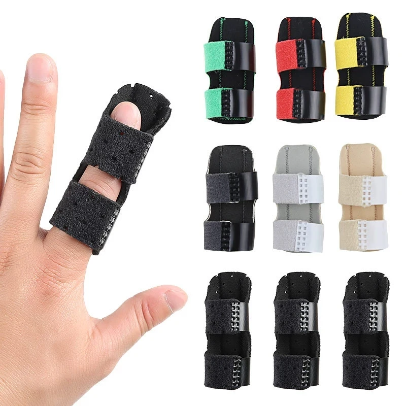 

1Pcs Trigger Finger Splint Fixing Brace Adjustable Straighten Sprain Dislocation Release Pain Relief Corrector Support Foot Care