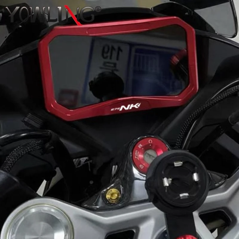 

Для мотоциклов CFMOTO 675NK, 675SS, 675SR, 675SRR 2024-2025: Алюминиевая рамка приборной панели с ЧПУ и защита от бликов для экрана