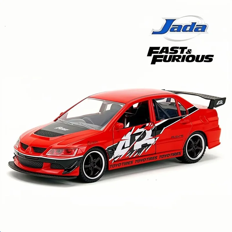 

1:32 Mitsubishi Lancer Evolution IX, модель спортивного автомобиля из сплава, литье под давлением, металлическая гусеница, гоночный автомобиль, модель автомобиля, имитация подарков для детей
