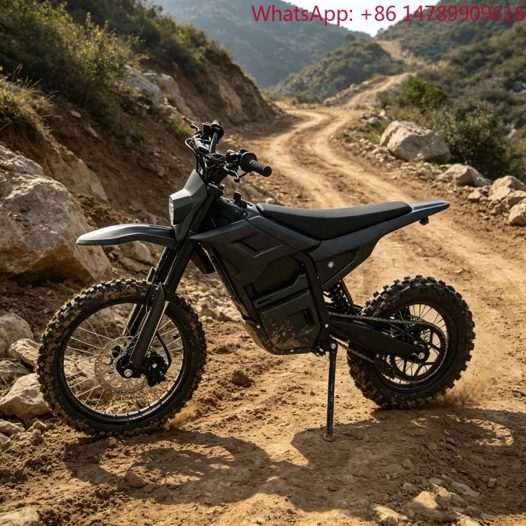 Lightweight DesignHigh Speed Off-Road Motorcycle, 55km/h, 2600W Mid-Drive, 48V20Ah, Mountain RidingOutdoor LeisureRecreation