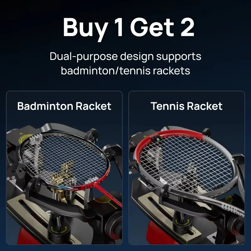 New 2024 Badminton Tennis Stringing Machine S6 Tennis String Machine Accessories for Sale