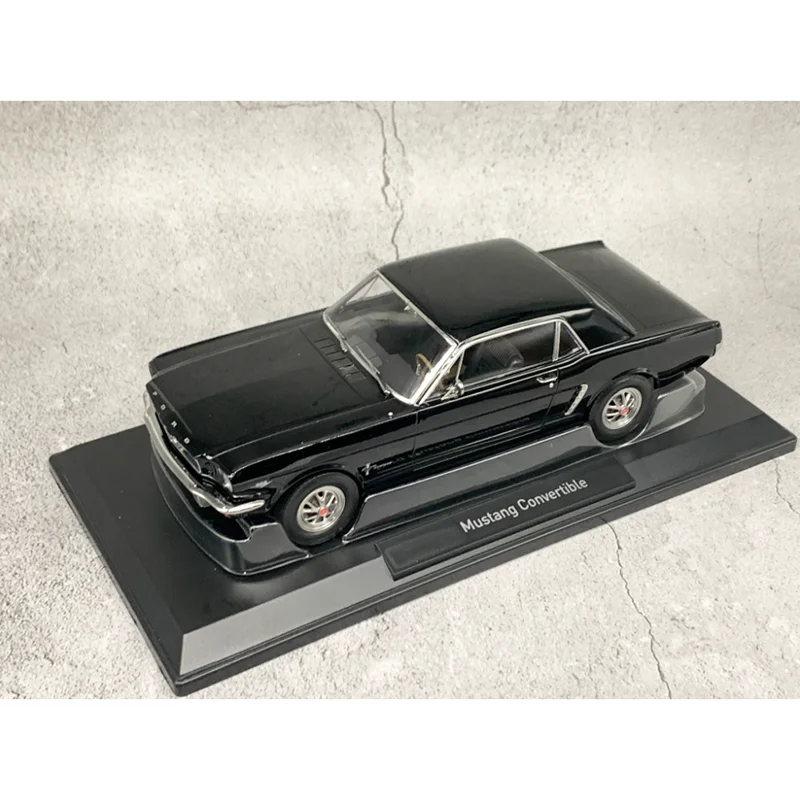 

NOREV литой под давлением масштаб 1:18, модель автомобиля из сплава Mustang, готовая коллекция имитаций, украшение, подарок, игрушка, статический дисплей