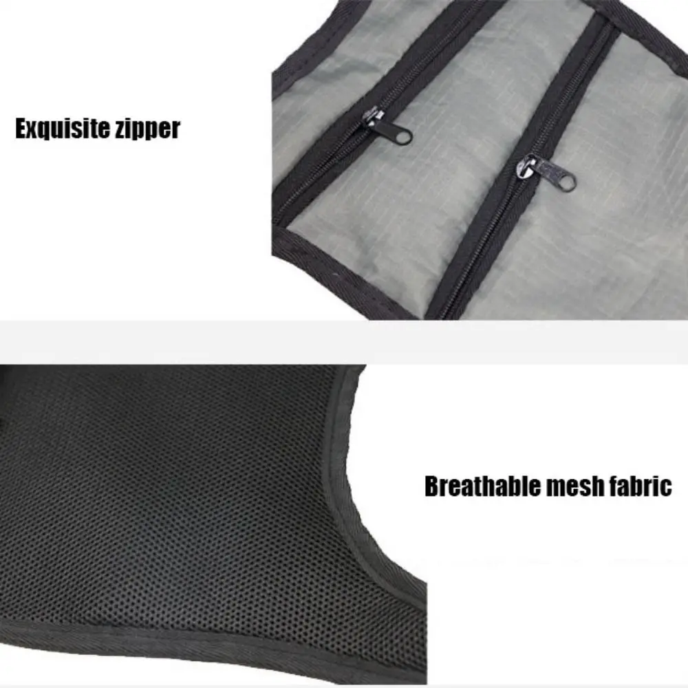 Sacs de taille de voyage invisibles de sécurité avec plusieurs poches, sangle réglable, sac audio antivol, tissu respirant pour terlégiti