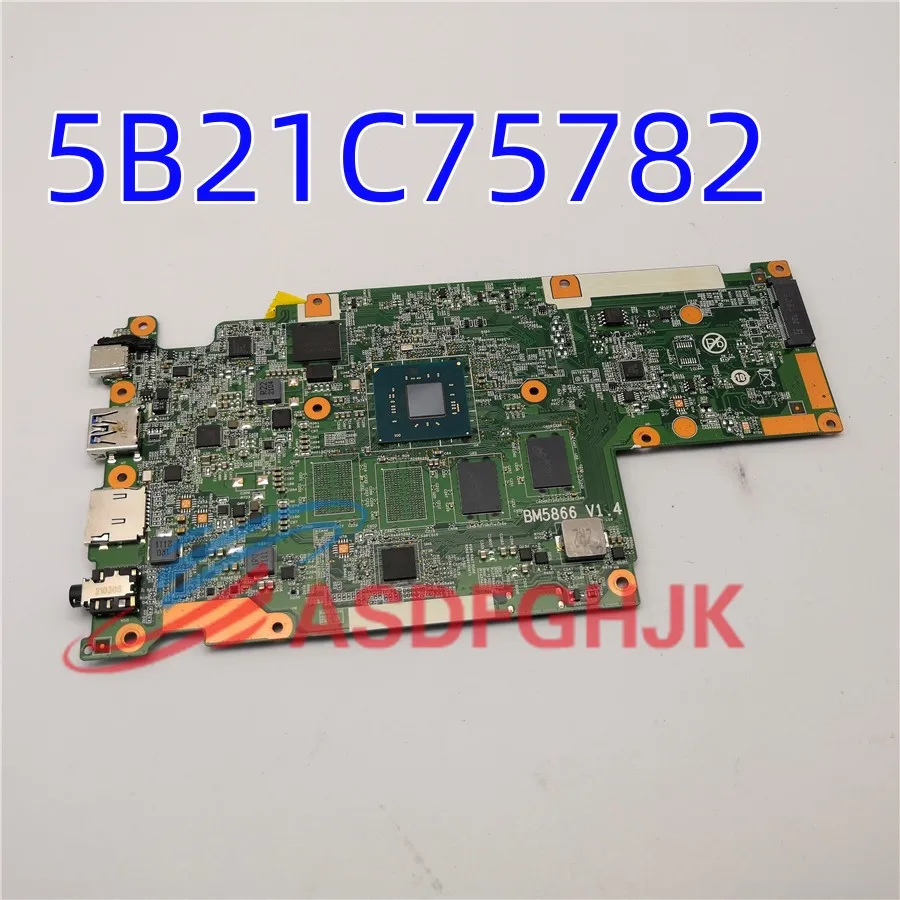 Genuine For Lenovo 11 300e/500e Chromebook 2nd Gen MotherBoard  5B21C75782 Intel Celeron N4120 BM5866  Tested OK Free Shipping