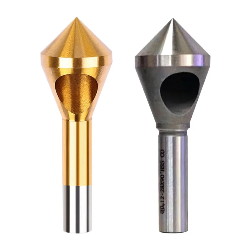 RL Cobalt M35 Titanium Coated Deburring Chamfer Cutter2-5 4-9 6-14 10-23mm 90 Degree Chamfer Countersink Drill Bit