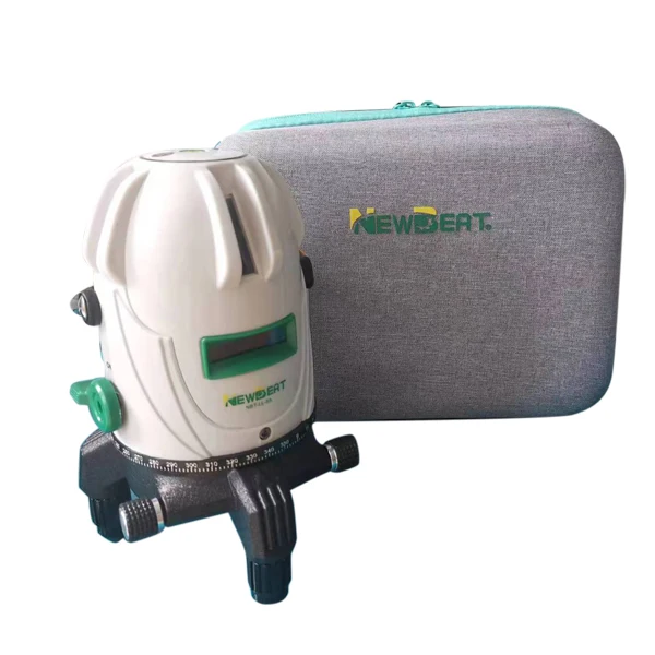 

NewBeat Battery 5 Lines Level Laser Tool Rotary Cross Measure Green Beam Cordless Lazer Levels Mini